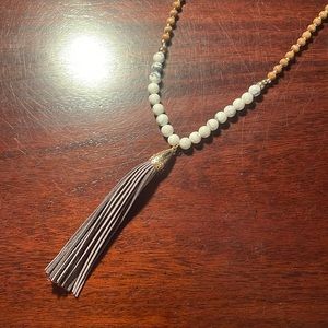 Tassel necklace
